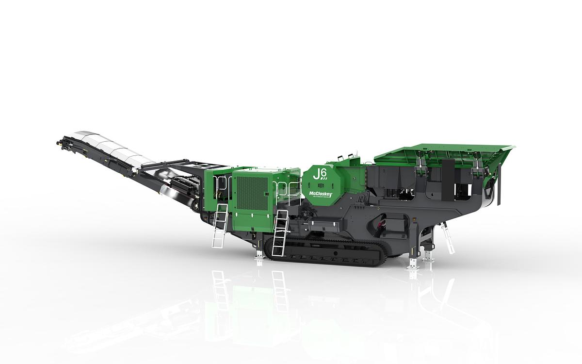 McCloskey J6 Tracked Mounted Jaw Crusher