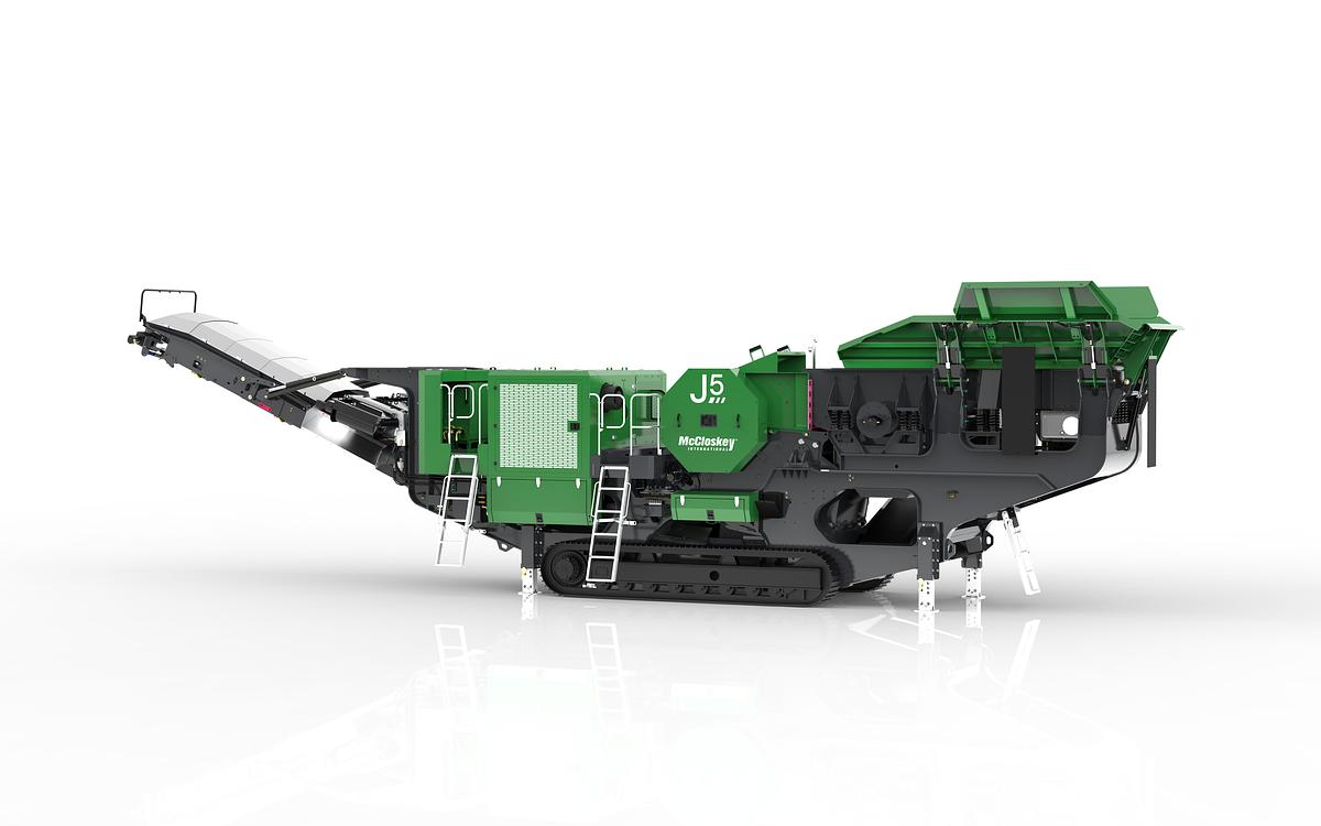 McCloskey J5 Tracked Mounted Jaw Crusher