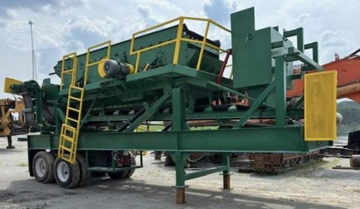 Portable R155 Screen Plant on Chassis