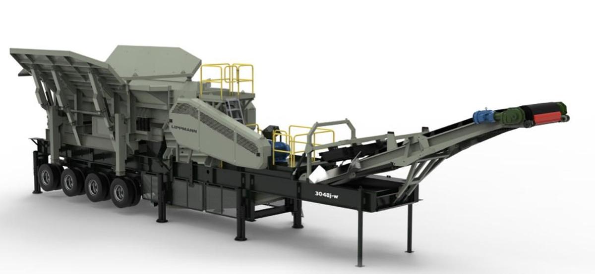 Lippmann 30" x 48" 3048J Jaw Crushing Plant