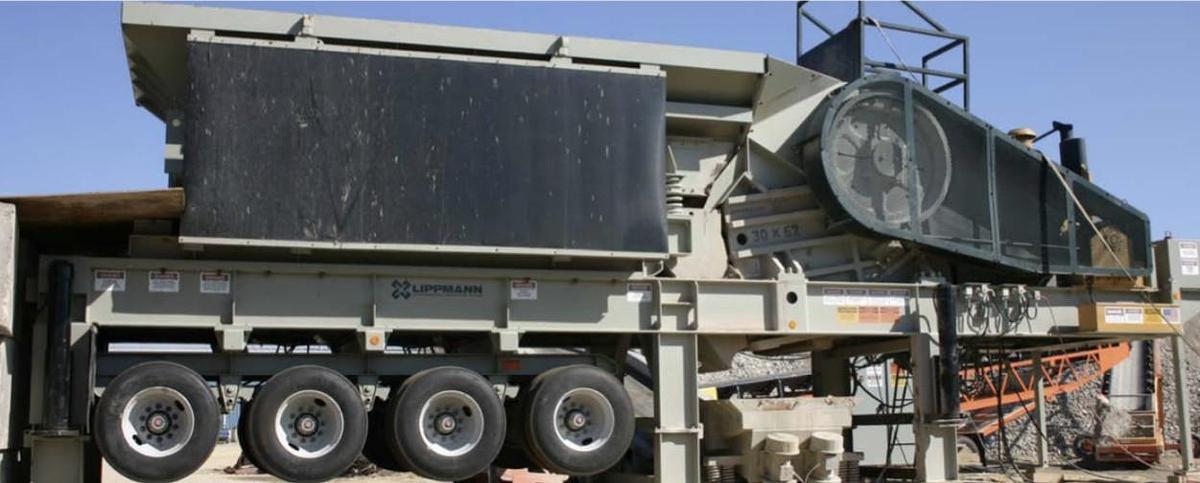 Lippmann 30" x 62" 3062J Jaw Crushing Plant
