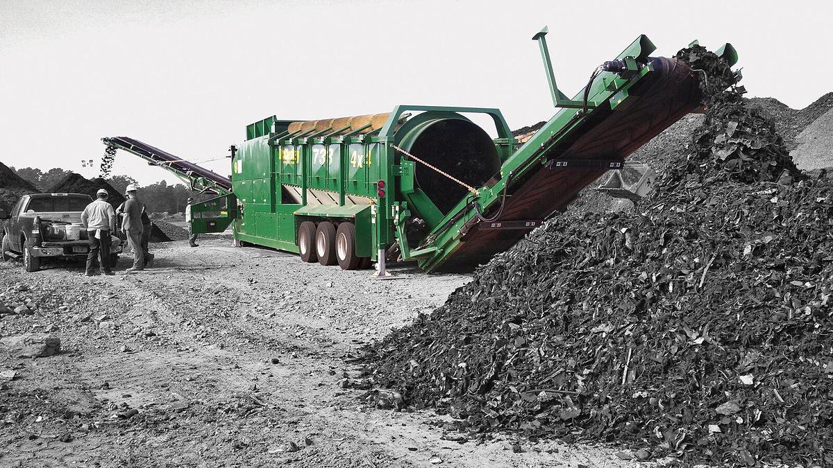Mccloskey 733 Wheeled Trommel Screen