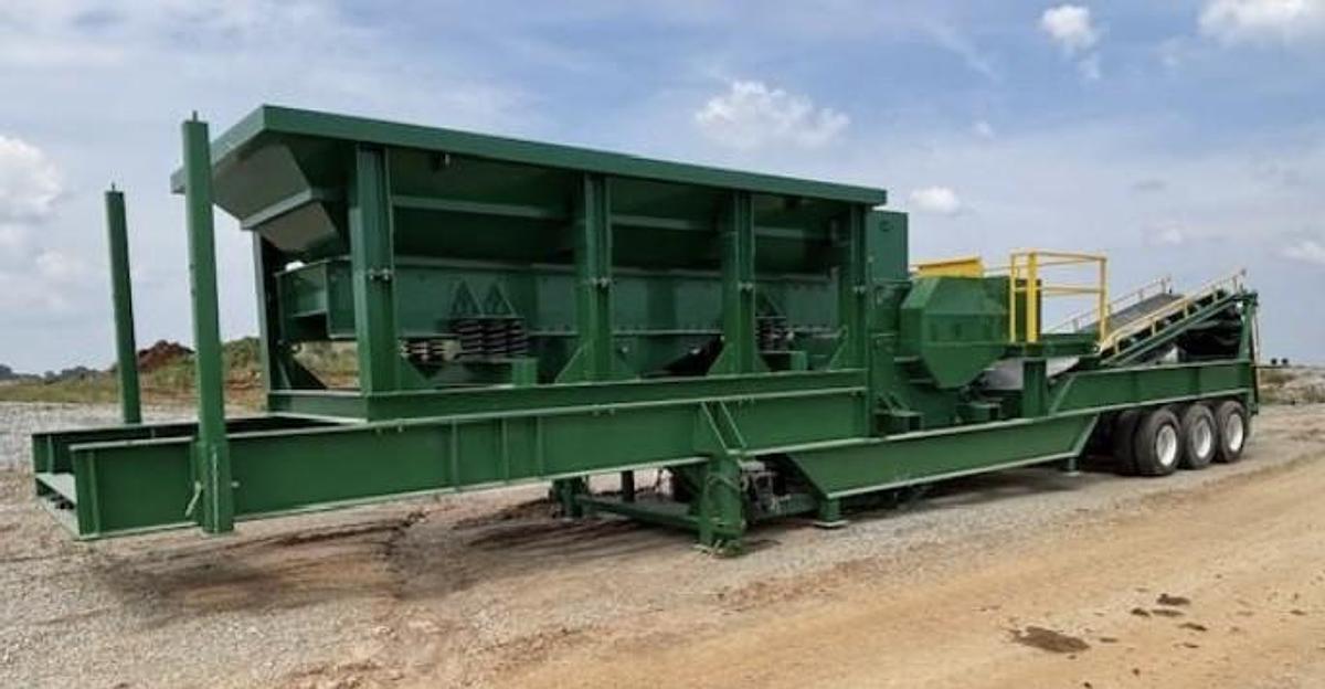 New Portable 24" x 40" (J40) McCloskey Jaw Crushing Plant