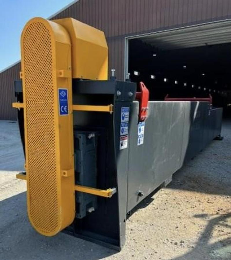 36" x 25' Meka Single Fine Material Washer