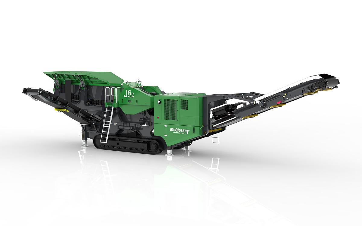 McCloskey J6 Tracked Mounted Jaw Crusher