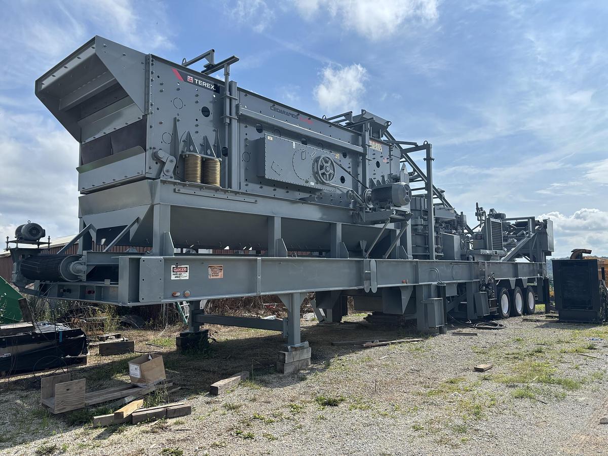 Used TELSMITH 52FC CLOSED CIRCUIT CONE CRUSHER PLANT