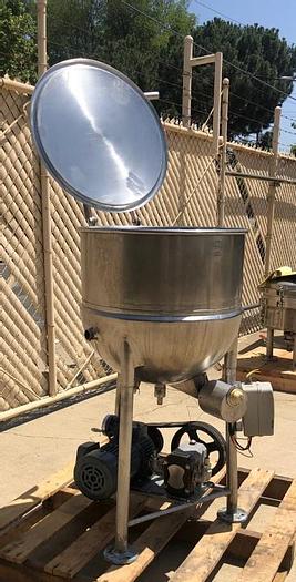 Used Kettle, 20 Gallon, S/st, Jkt, Groen, Hot Oil #S743920