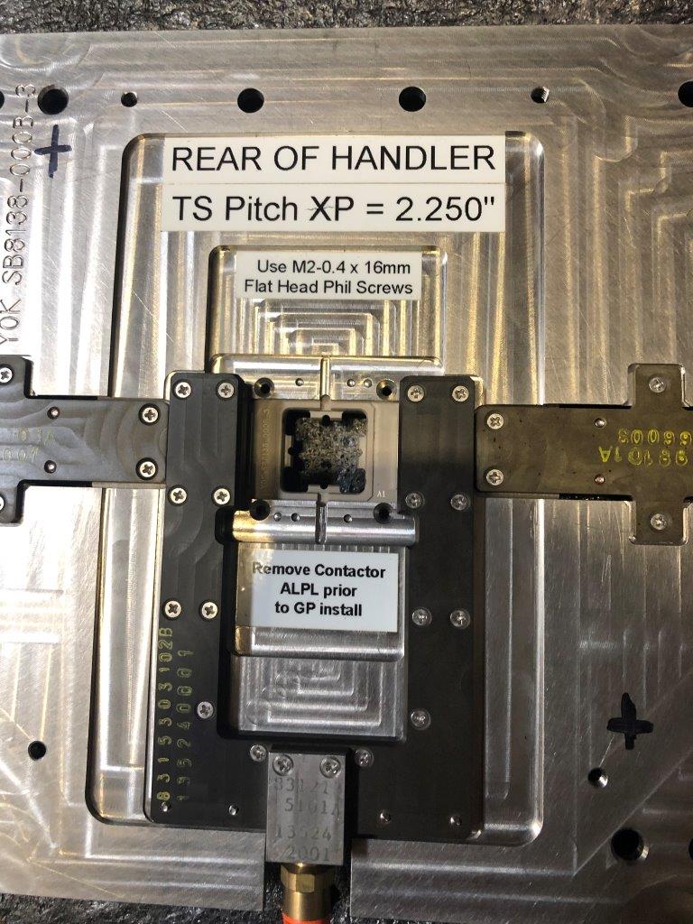 Used Delta Edge DE8000 S-FPB 361 CSBGA 16x16x1.40 Test Handler Kit