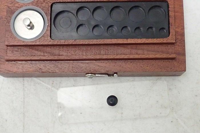 Used Sartorius Balances & Scales S03C0894 Model 5mg-100g Calibration Weight Kit Set