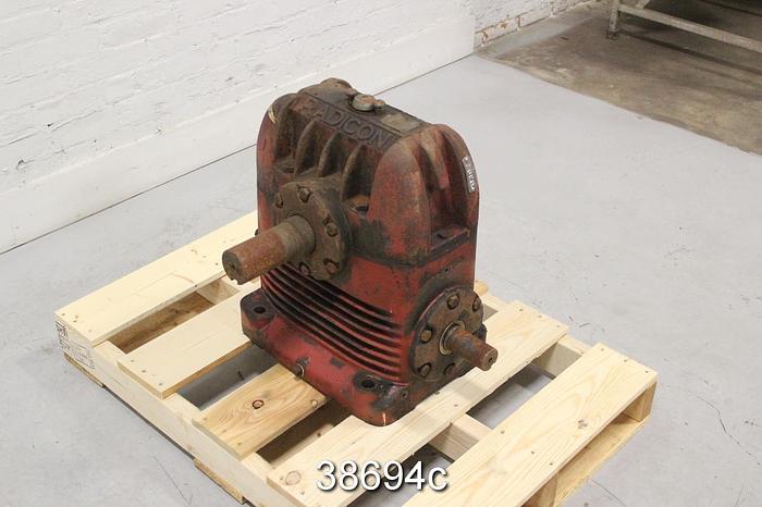 Used Radicon Right Angle Gear Drive 20/1 Ratio, AU700-B #38694