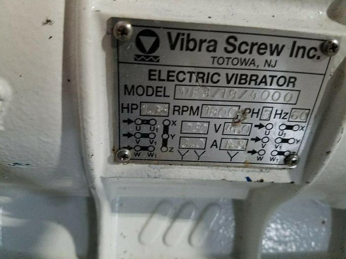 Used Vibra Screw Electric Vibrator Motors used for powder hopper shakers