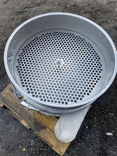 Used Used 30” Stainless Steel Vibrating Screener Model LS30S66