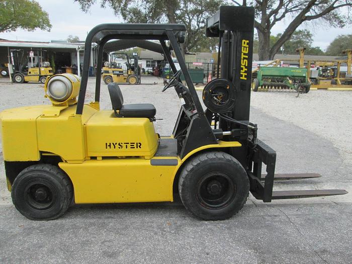 Used Hyster H80E 10,000 LB  Lifting Capacity Forklift