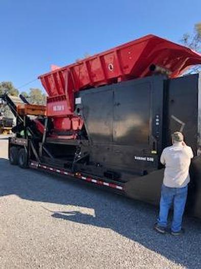 Used Hammel 750D slow speed shredder