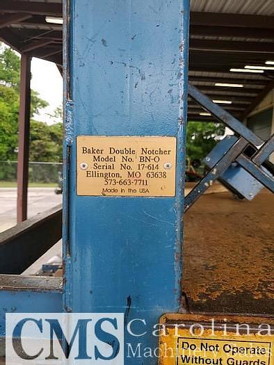 Used 2017 Baker 100" Pallet Notcher