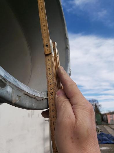 Gebraucht Starker Abluftventilator einer Lackieranlage 4 KW, FFD,  gebraucht