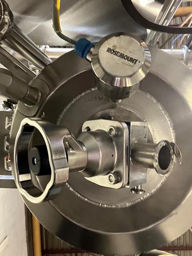 Used Used Zetterstroms 10 Litre Stainless Steel Jacketed Pressure Vessel