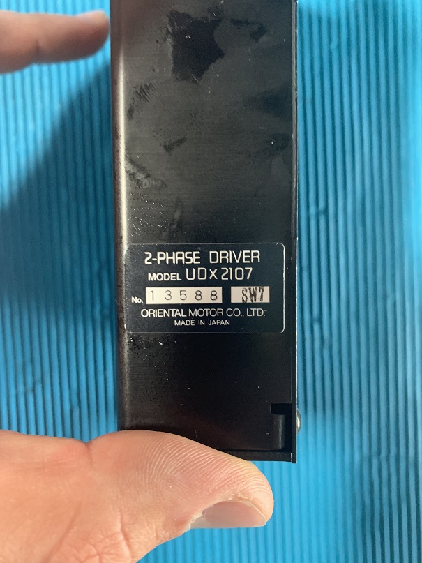 Used oriental motor 2 phase driver udx2107