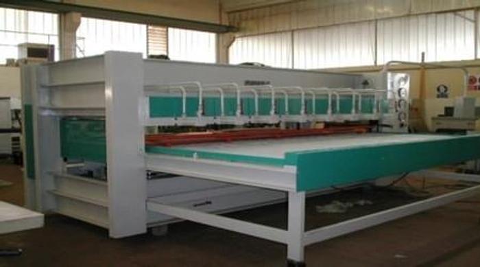 Used MANEA   EDGE GLUING PRESS FOR BLANKBOARDS - LOAD UNLOAD