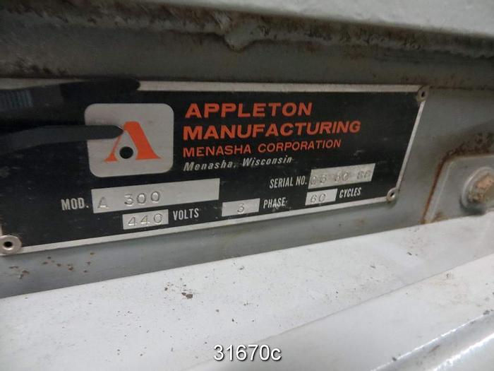 Used Menasha A300 Core Cutter #31670