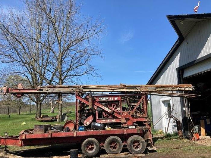 Used Bucyrus Erie 22W Cable Tool Rig