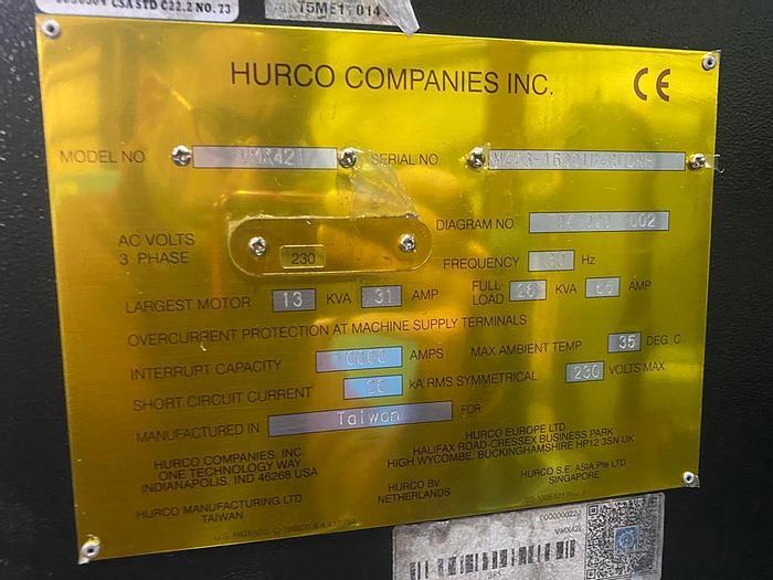 Used 2014 HURCO VMX24i CNC Vertical Machining Center