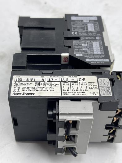 Used AB ALLEN BRADLEY 100-A12ND3, 193-B1F1