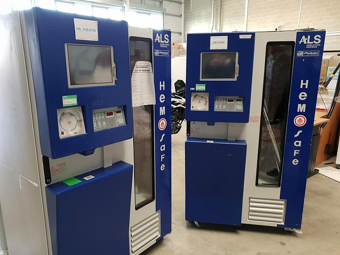 Used ALS Hemosafe Blood Dispencer