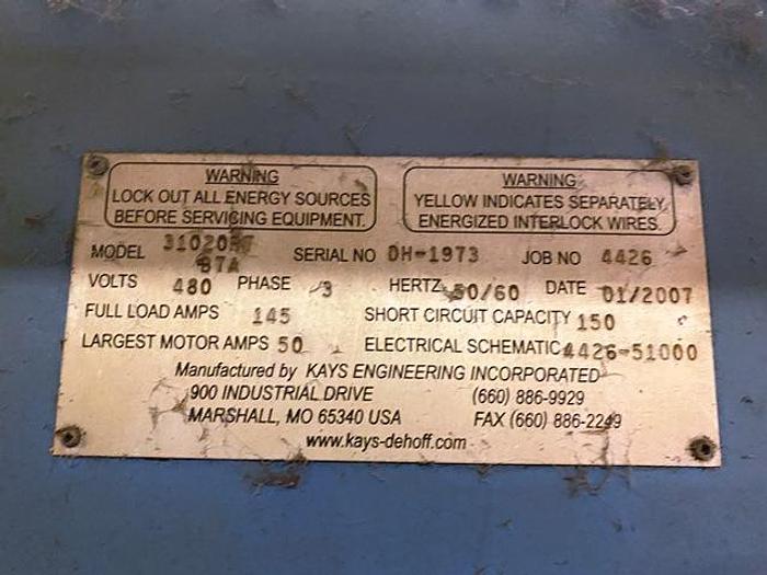 Used DeHoff 3" x 120" CNC Deep Hole Gundrill