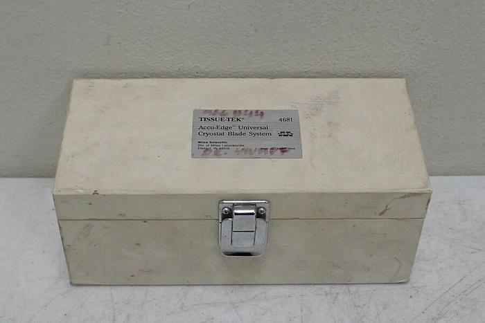 Used Miles Scientific Tissue-Tek 4681 Accu-Edge Universal Cryostat Microtome Blade