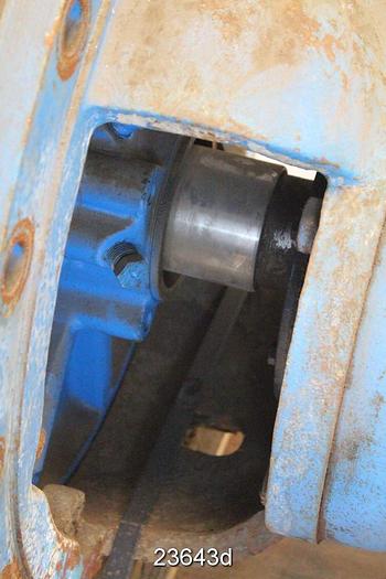 Used Goulds 3175 Pump, 3175M, 8X10X22, Ductile Iron Casing, Ductile Iron Stuffing Box, Stainless Steel Suction Side Plate, Packing #23643