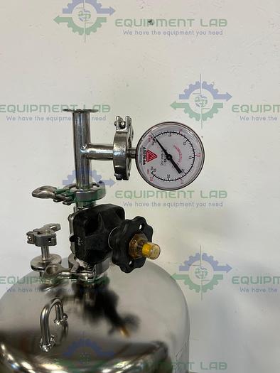 Used Begerow Beco-Integra Stainless Steel Filter Housing w/ Valves, 12" SS Housing