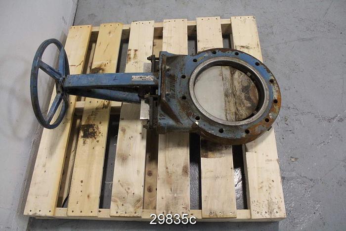 Used Dezurik 12" Hand Operated Knife Gate Valve #29835