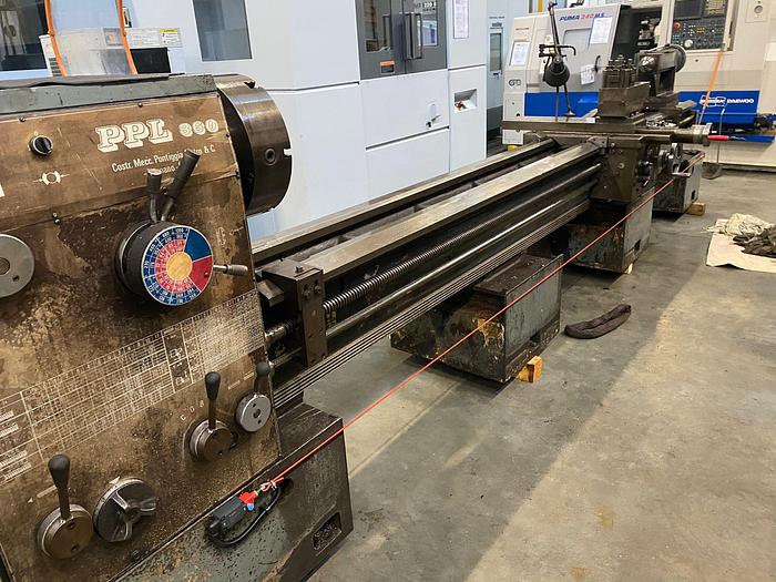 Used PPL 360 Lathe Machine 4mx350x700mm