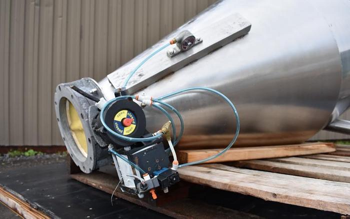 Used USED 110 GALLON TANK (HOPPER/CYCLONE), STAINLESS STEEL