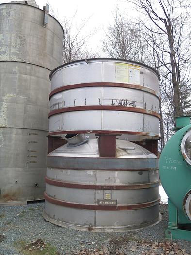 Used FIBERPREP MODEL 15 M CU HELICO PULPER 14' DIA. X 12' HIGH S/S