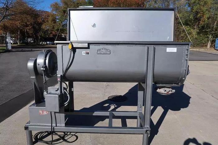 Used 20 CU. FT. PAUL O. ABBE DOUBLE RIBBON BLENDER - S/S - 5 HP