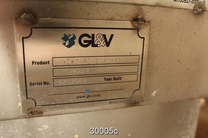 Used GL&V 208-H HI-Q Fine Screen #30005
