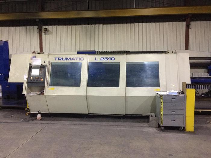 Used 2000 WATT, TRUMPF, L2510, 4' X 10', CNC LASER