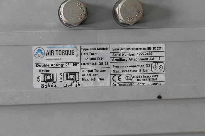 Used Center Line 6" Air Operated Butterfly Valve #42316