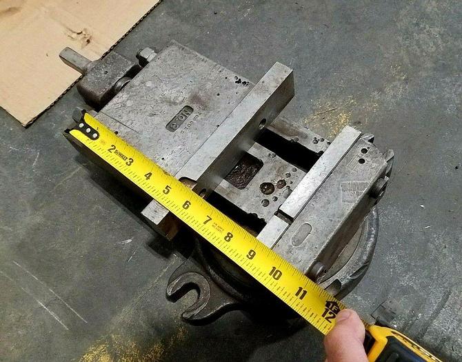 Used Brown & Sharpe No. 3 Milling Vise 6" Jaws Rotating Base for Milling Machine