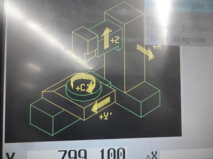 Utilisé Centre de fraisage 5 axes continu à plateau circulaire DECKEL MAHO