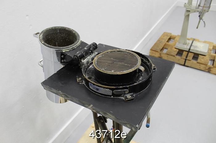 Used United Technologies 6" Diameter Hand Sheet Mold #43712