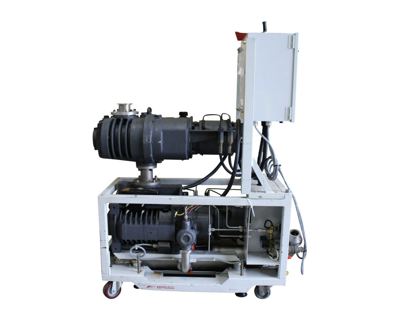 Used EDWARDS WATER COOLER MOTOR D 112M AND D 90L WITH HOFFMAN CONTROL UNIT