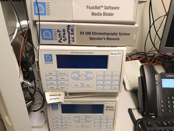 Used Dionex HPLC System
