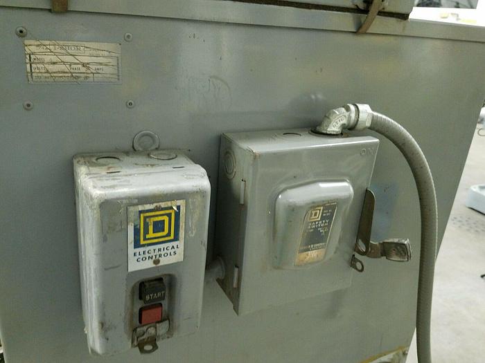 Used ISHOR Model 4 Dust Collector with shaker 3 HP