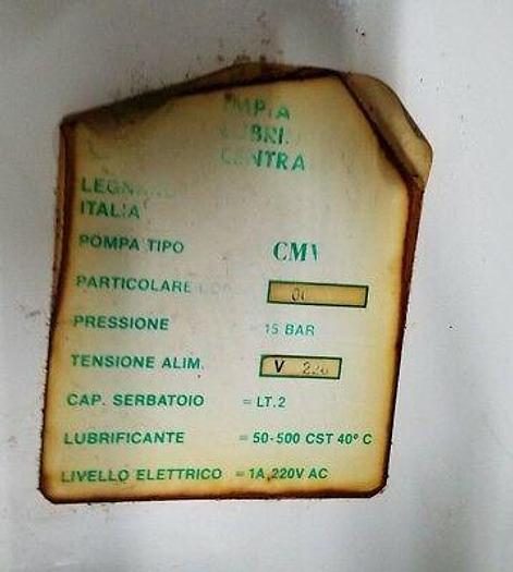 Used S Gelovato Automatic Hammering Machine for Brass Silver Gold Chain or Flat Stock