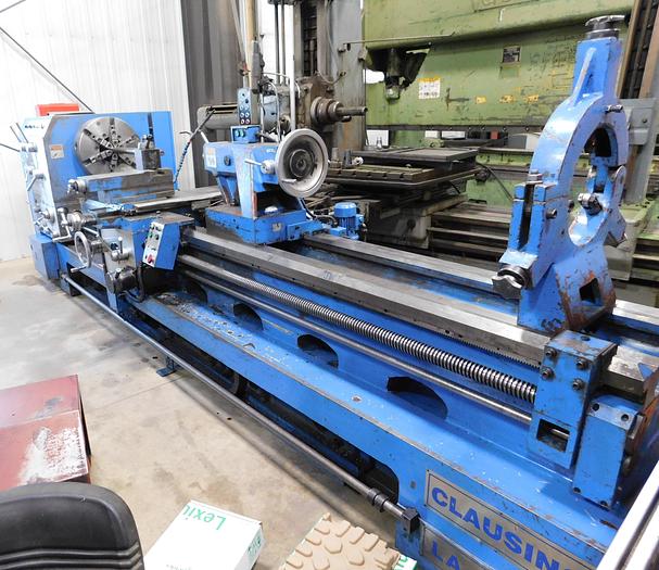 Used Clausing 29" x 120" Toolroom Lathe LA29120