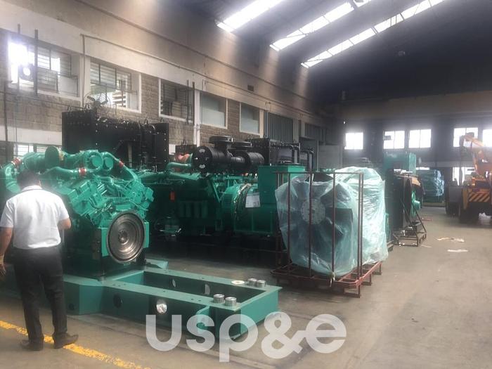 Used 2 MW 2021 New Cummins QSK60G4 Diesel Generator