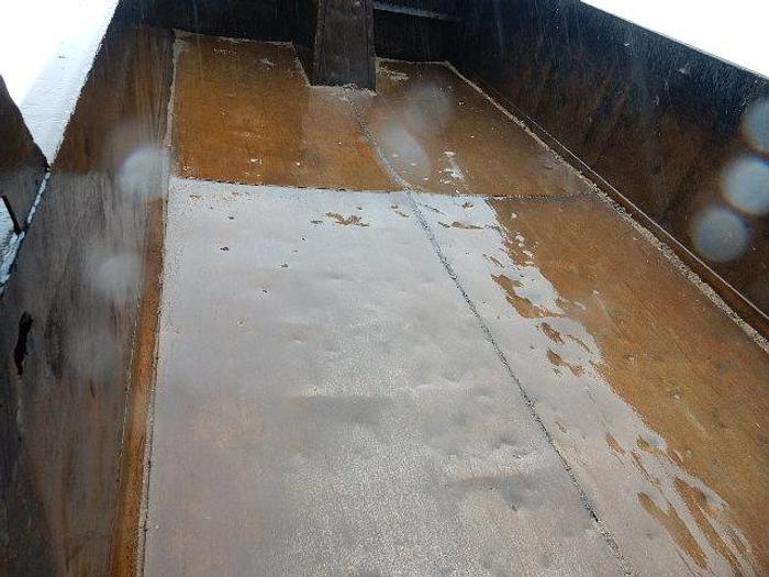 Used 15ft. Crysteel Gravel Box and Hoist